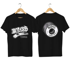 Pown-Peralta Bones Men's Casual High Quality T-Shirt Summer Street Comfort Breathable Top Plus Size Black Skateboard Clothing