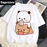 Bubu Dudu top women comic graphic Tee female designer clothing