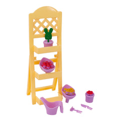 Babi Mix Style Doll Furniture Wardrobe Bed Chair Sofa Shoe Rack Slide For Babi Doll Accessories Kelly 1:12 Doll Girl`s Toy