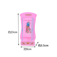 Babi Mix Style Doll Furniture Wardrobe Bed Chair Sofa Shoe Rack Slide For Babi Doll Accessories Kelly 1:12 Doll Girl`s Toy