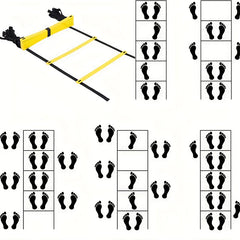 Agility Ladders Nylon Straps For Speed Training And Sports Flexibility Agility Football Training Energy Ladder Equipment