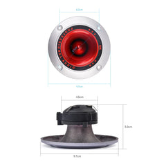 AIYIMA 2Pcs 4 Inch Tweeters Speaker Piezoelectric Tweeter 100W Ceramic Buzzer Treble Audio Speaker Treble Piezo Stage Loudspeake