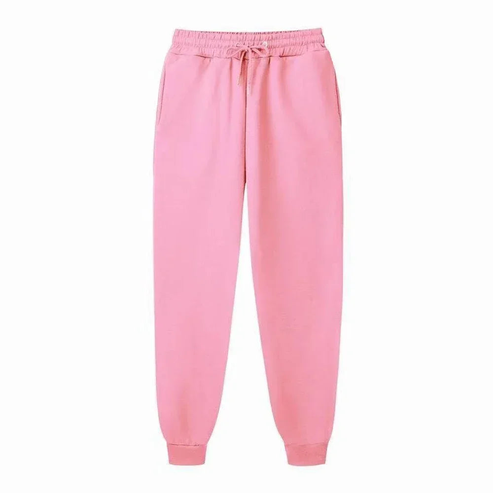 Men's Casual Sweatpants Running Sports Pants Workout Gym Jogging Long Pants Women Loose Drawstring Trousers Fashion 11 Colors