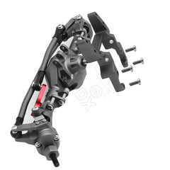 CNC Machined Aluminum Integrated Front Rear Portal Axle Anodized for 1/10 RC Crawler Car Axial SCX10 II RGT 86100 Redcat GEN8
