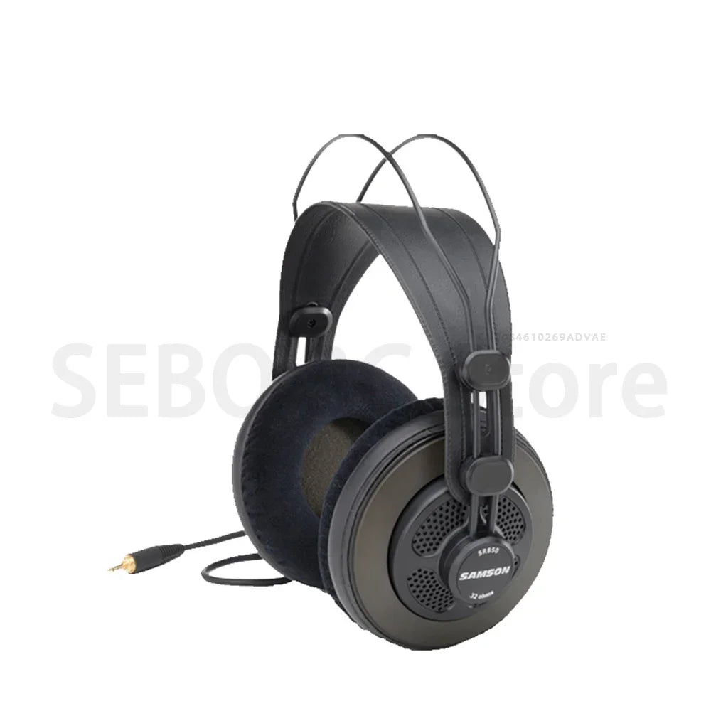SAMSON SR850 Wired Semi-Closed Headphone Professional Recording Headset Head-Mounted Monitor Headphones For Phone Pc Mac Gifts