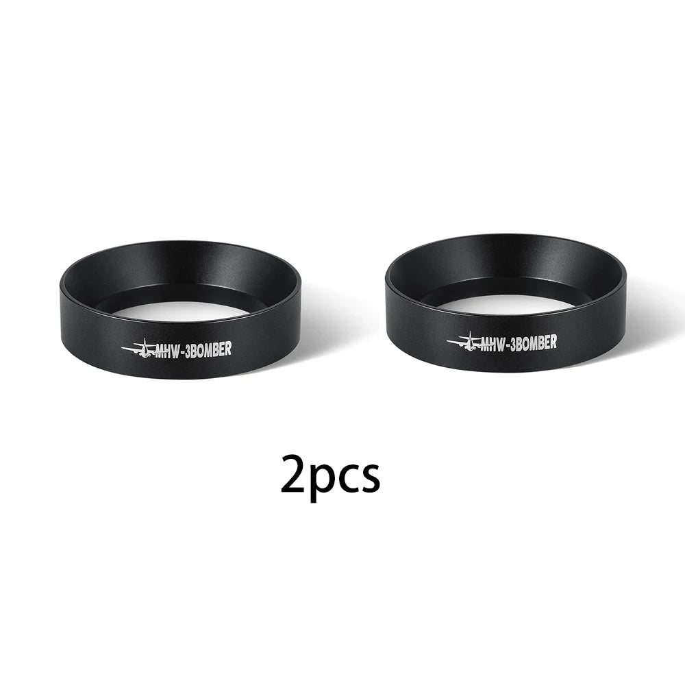 MHW-3BOMBER 58MM Magnetic Dosing Funnel with 10 Magnets Espresso Dosing Ring Fit 58mm Portafilter Chic Home Barista Accessories