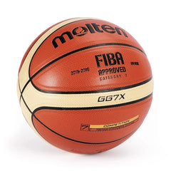 Molten GG7X Basketball PU Leather for Adult Teenager Children Outdoor Indoor Match Training FIBA Approved