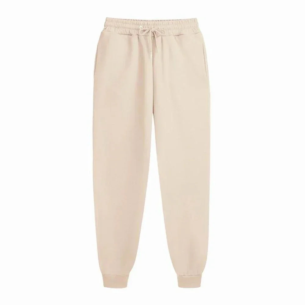 Men's Casual Sweatpants Running Sports Pants Workout Gym Jogging Long Pants Women Loose Drawstring Trousers Fashion 11 Colors