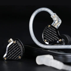 NEW KZ PR3 In Ear 13.2MM Planar Driver Wired Earphones HiFi Bass Monitor Earbuds Sport Wired Headset PR2 PR1 ZAS ZAR