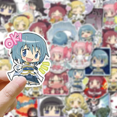 10/30/48pcs Anime Puella Magi Madoka Magica Stickers Kawaii Cartoon Girl Kaname Madoka Akemi Homura Decals for Laptop Phone Bike